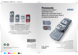 Panasonic X500 Manual do proprietário