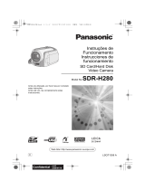 Panasonic SDR H280 Manual do usuário