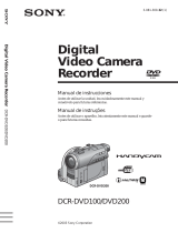 Sony DCR-DVD100 Manual do usuário