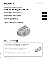 Sony Série DCR-SR210E Manual do usuário