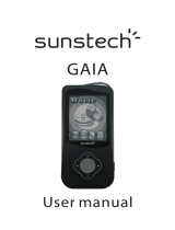 Sunstech Gaia  Manual do usuário