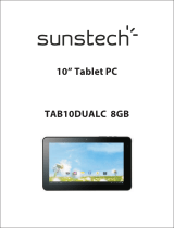Sunstech Tab 10 DualC 8GB Guia de usuario