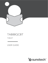 Sunstech Tab 88 QCBT Manual do usuário