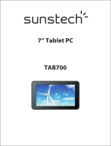 Sunstech Tab 700 Guia de usuario