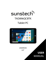 Sunstech TAD 896 QCBTK Manual do usuário