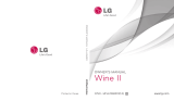 LG Wine Wine II Guia de usuario