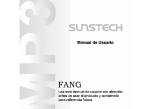 Sunstech Fang Manual do usuário