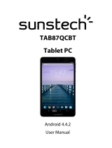 Sunstech TAB87QCBT Manual do usuário