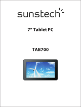 Sunstech Tab 700 Manual do proprietário