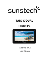 Sunstech Tab 717 Dual Instruções de operação