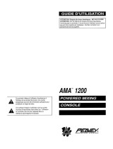 Peavey AMA 1200 Manual do usuário