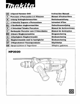 Makita HP2020 Manual do proprietário