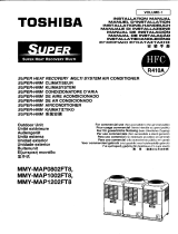Toshiba MMY-MAP1202FT8 Manual do proprietário
