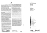 Palson 30503 Manual do proprietário