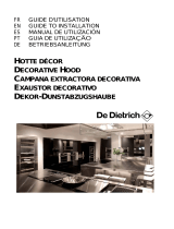 De Dietrich DHT6605X Dunstabzugshaube Manual do proprietário