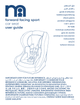 mothercare Sport Forward Facing Car Seat Guia de usuario
