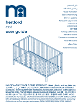 mothercare Hertford Cot Guia de usuario