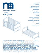 mothercare Appleby Cot Bed Guia de usuario