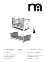 mothercare Shrewsbury Cot Bed Guia de usuario