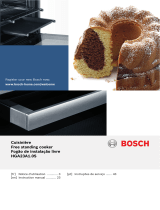 Bosch Gas freestanding cooker Manual do usuário