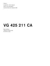 Gaggenau VG 425 211CA Guia de instalação