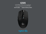 Logitech G305 Lightspeed Wireless Gaming Mouse Manual do usuário