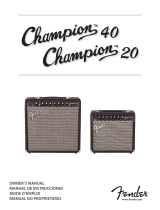 Fender Champion™ 40 Manual do proprietário