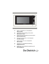 De Dietrich DME729XUK Manual do proprietário