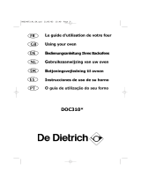 De Dietrich DOC310BE1 Manual do proprietário