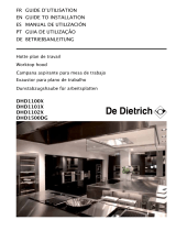 De Dietrich DHD1101X Manual do proprietário