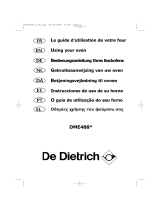 De Dietrich DME488XD1 Manual do proprietário