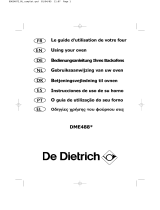 De Dietrich DME488XE1 Manual do proprietário