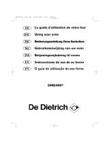 De Dietrich DME499XD1 Manual do proprietário