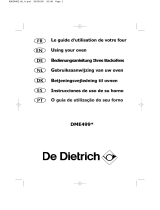 De Dietrich DME499XE1 Manual do proprietário