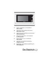De Dietrich DME321BE1 Manual do proprietário