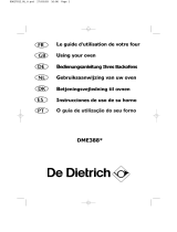 De Dietrich DME388XE1 Manual do proprietário