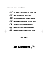 Groupe Brandt DOD798W Manual do proprietário