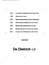 DeDietrich DOP499 XE1 Manual do proprietário