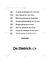 De Dietrich DOP460XE1 Manual do proprietário