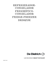 De Dietrich DRD327JE1 Manual do proprietário