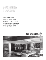 De Dietrich DTE1148X Manual do proprietário