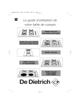 De Dietrich DTG301BL1 Manual do proprietário