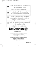 De Dietrich DTI313JE1 Manual do proprietário