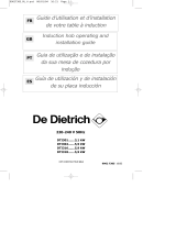 De Dietrich DTI316XE1 Manual do proprietário