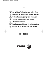 Fagor HM-480X USING Manual do proprietário