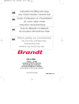 Brandt TI215BS1 Manual do proprietário