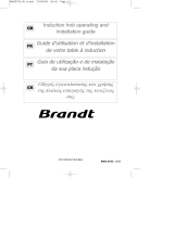 Brandt TI312BT1 Manual do proprietário
