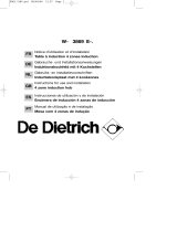 De Dietrich WM3869E1 Manual do proprietário