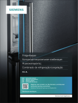 Siemens Free-standing fridge-freezer Manual do usuário