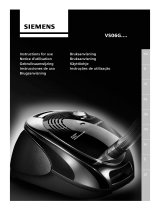 Siemens Vacuum Cleaner Manual do proprietário
